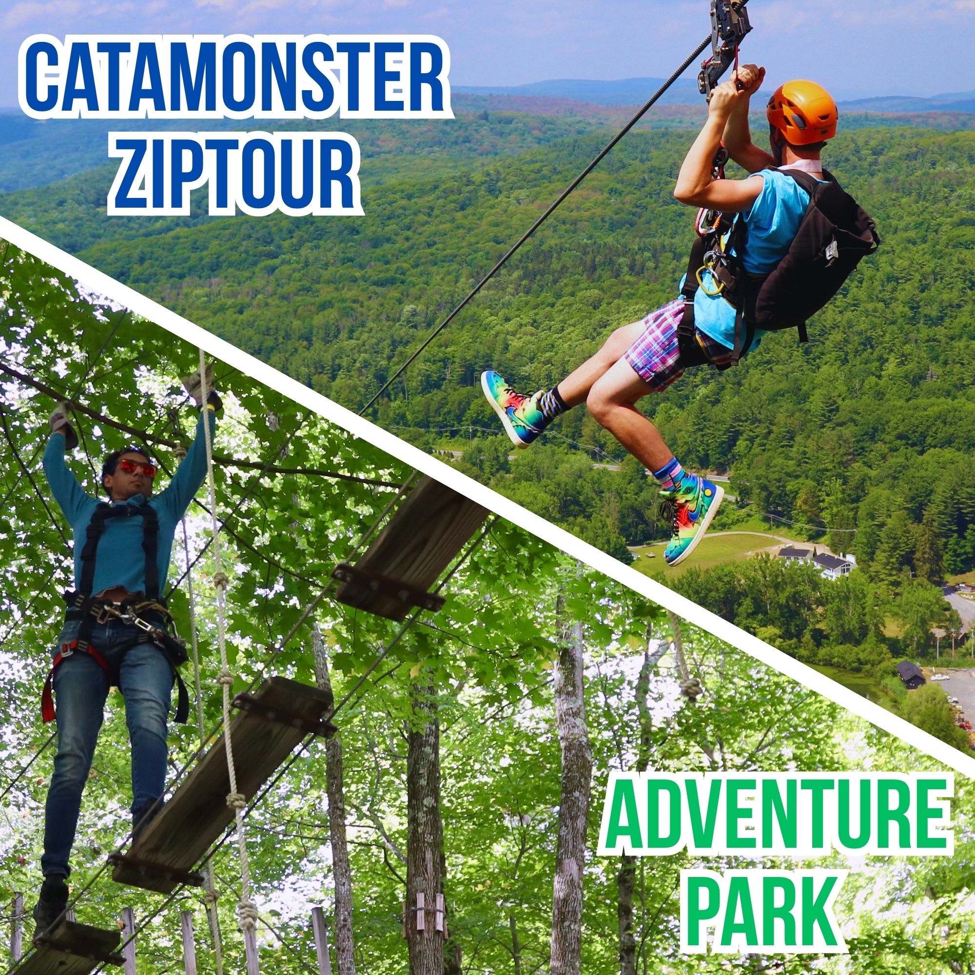 CataMonster Zip Tour | USA's Longest Dual Zipline at Catamount